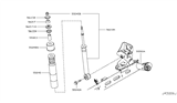 Diagram for Nissan Versa Sway Bar Bushing - 56217-AX000