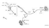 Diagram for 2009 Nissan Cube Parking Brake Cable - 36402-1FC1A