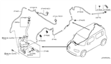 Diagram for Nissan Cube Washer Pump - 28920-ED00A