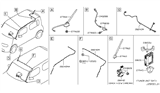 Diagram for 2013 Nissan Cube Antenna Cable - 28241-1FC0A