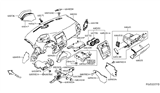 Diagram for 2013 Nissan Leaf Instrument Cluster - 68240-3NF0A