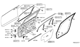Diagram for 2014 Nissan Leaf Door Check - 80430-3NF0A