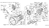 Diagram for Nissan 370Z Clutch Slave Cylinder - 306A1-JK40D