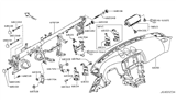 Diagram for 2019 Nissan 370Z Air Bag Control Module - K8515-6GH0A