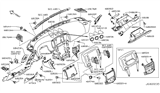 Diagram for 2006 Nissan 350Z Body Mount Hole Plug - 01658-01571