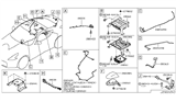 Diagram for 2014 Nissan 370Z Antenna - 28208-3GY0A