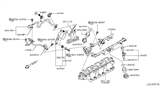 Diagram for Nissan 370Z Fuel Rail - 17520-EY00A