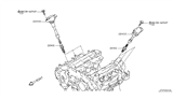 Diagram for 2009 Nissan 370Z Ignition Coil - 22448-EY00A