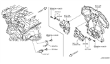Diagram for 2011 Nissan 370Z Crankshaft Position Sensor - 23731-JA10C