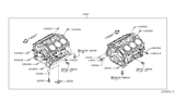 Diagram for 2014 Nissan Altima Cylinder Head Bolts - 081B8-8301A
