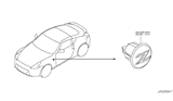Diagram for Nissan Side Marker Light - 26160-1EK0A