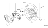 Diagram for 2014 Nissan 370Z Steering Wheel - 48430-1A35B