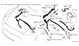 Diagram for 2015 Nissan 370Z Battery Cable - 24080-1EA0A