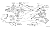 Diagram for Nissan 370Z Sway Bar Link - 54668-EG01B