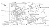 Diagram for Nissan Frontier Drain Plug - 11128-01M05