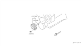 Diagram for Nissan 300ZX Crankshaft Position Sensor - 23731-10Y00