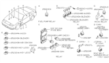 Diagram for 2004 Nissan Murano Relay - 25230-79964
