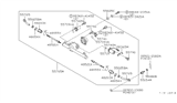 Diagram for 1995 Nissan 300ZX Steering Gear Box - 55705-40P00