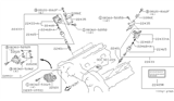 Diagram for 1993 Nissan 300ZX Ignition Coil - 22448-30P00