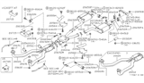 Diagram for Nissan 300ZX Exhaust Pipe - 20020-30P15