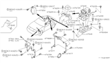 Diagram for 1995 Nissan 300ZX ABS Control Module - 47850-48P00