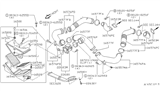 Diagram for 1995 Nissan 300ZX Air Intake Coupling - 16576-40P13
