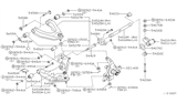 Diagram for Nissan Frontier Control Arm - 54500-8B525