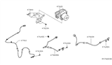 Diagram for Nissan Sentra Speed Sensor - 47910-3DA0A