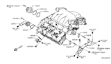 Diagram for Nissan Pathfinder Water Pump - 21010-6KA0A