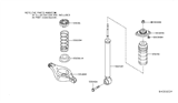 Diagram for 2014 Nissan Pathfinder Coil Springs - 55020-3JA0C