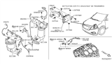 Diagram for Nissan Pathfinder Engine Control Module - 23703-3JA0A