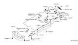 Diagram for Nissan Pathfinder Belt Tensioner Bolt - 01125-N8141