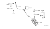 Diagram for Nissan Pathfinder Automatic Transmission Shifter - 34901-3NW2A