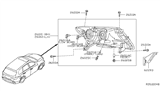 Diagram for 2013 Nissan Pathfinder Headlight - 26010-3KA0A