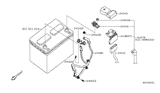 Diagram for Nissan Pathfinder Battery Cable - 24080-9PR0A
