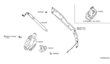 Diagram for Nissan Lift Support - 90560-9PJ0A
