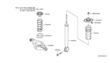Diagram for Nissan Pathfinder Coil Springs - 55020-9NF0B