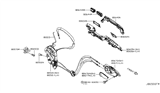 Diagram for Nissan Quest Door Latch Assembly - 80501-1JA0A
