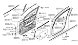Diagram for 1991 Nissan 300ZX Body Mount Hole Plug - 80895-R8000