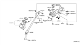Diagram for 2015 Nissan Quest Steering Column - 48810-1JA1A