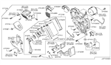 Diagram for 2012 Nissan Quest Evaporator - 27411-CN000