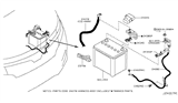 Diagram for 2014 Nissan Quest Battery Cable - 24080-1JA0A