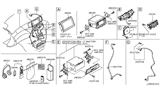 Diagram for 2016 Nissan Quest Antenna - 25975-1JA0A