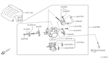 Diagram for Nissan Murano Throttle Body - 16119-8J101