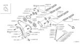 Diagram for 1999 Nissan Maxima Timing Chain Guide - 13085-31U02