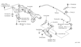 Diagram for Nissan Maxima Sway Bar Kit - 54611-2Y023