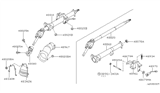 Diagram for 2002 Nissan Maxima Steering Column Cover - 48950-2Y900