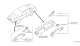 Diagram for 2000 Nissan Maxima Side Marker Light - 26199-2Y900
