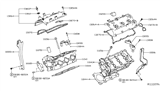 Diagram for 2020 Nissan Murano Valve Cover Gasket - 13270-9UE0B