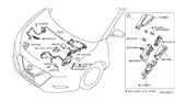 Diagram for 2016 Nissan Maxima Fuse Box - 24399-3TA0A